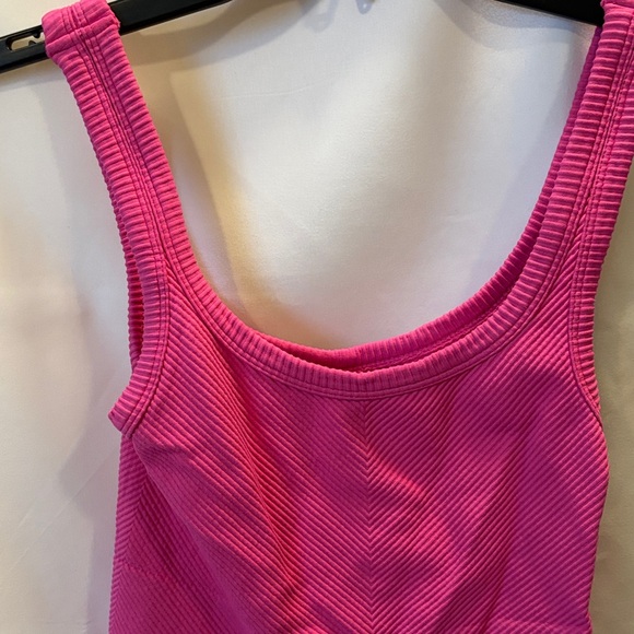 Robeez Bright Pink Ribbed Top - size Small - Picture 6 of 7